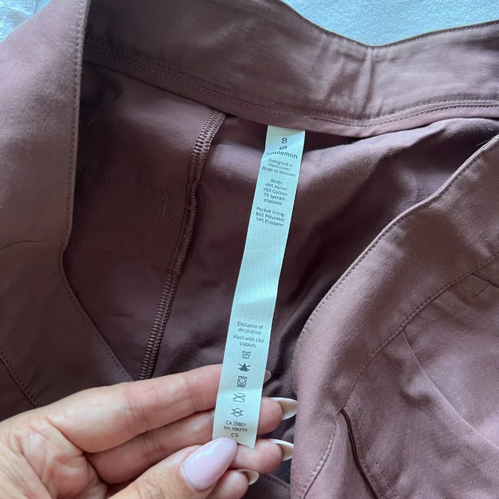 Lululemon This Instant Tailored Hiking Short